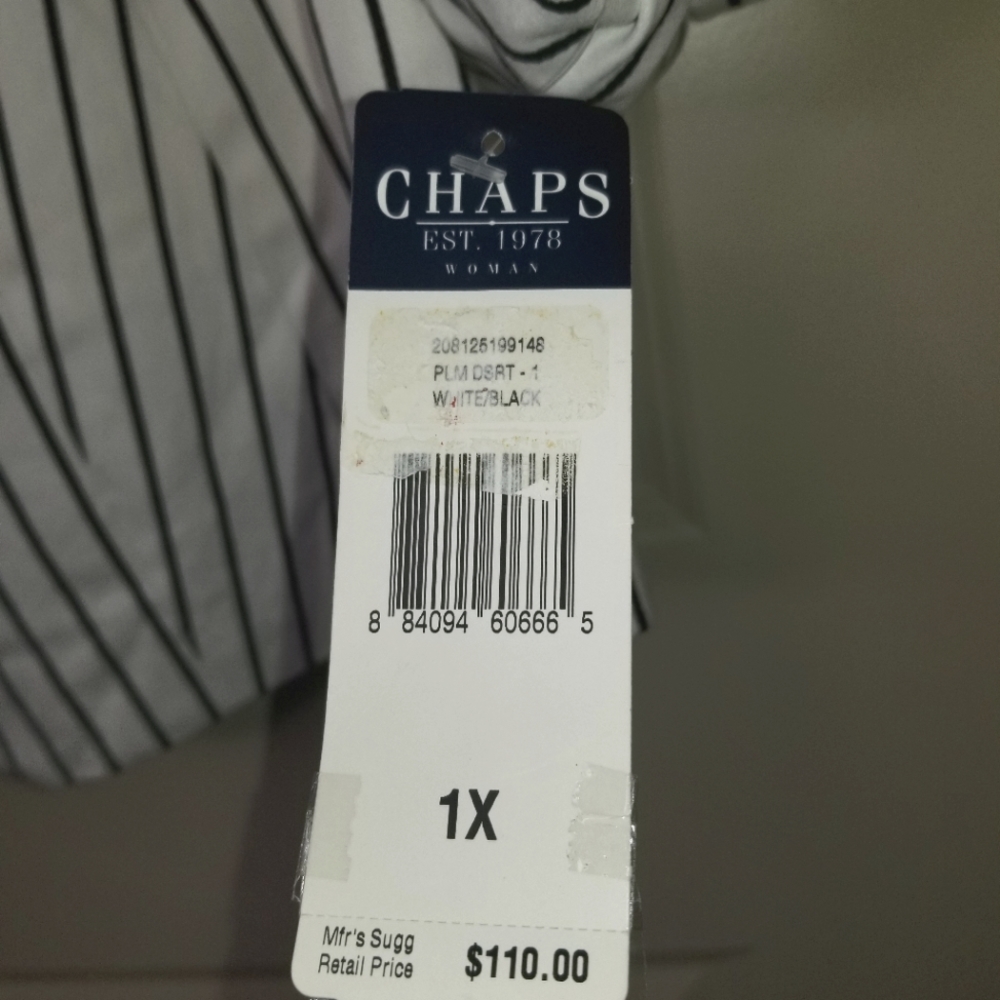 Chaps Woman Button-Front Blazer - Picture 5 of 8